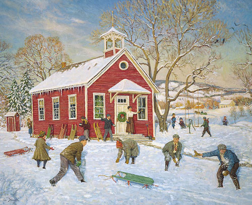 The Olde Country School Winter